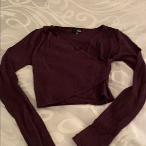 Wilfred Free Flavia Wrap Crop Top